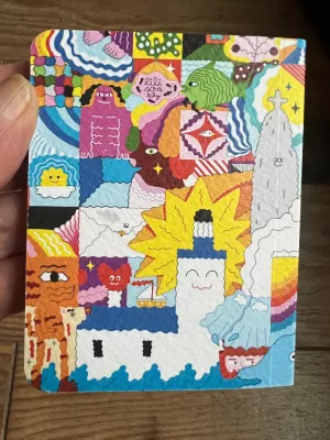 "Lovely" notebook