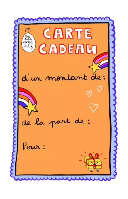 Produit Carte cadeau Image